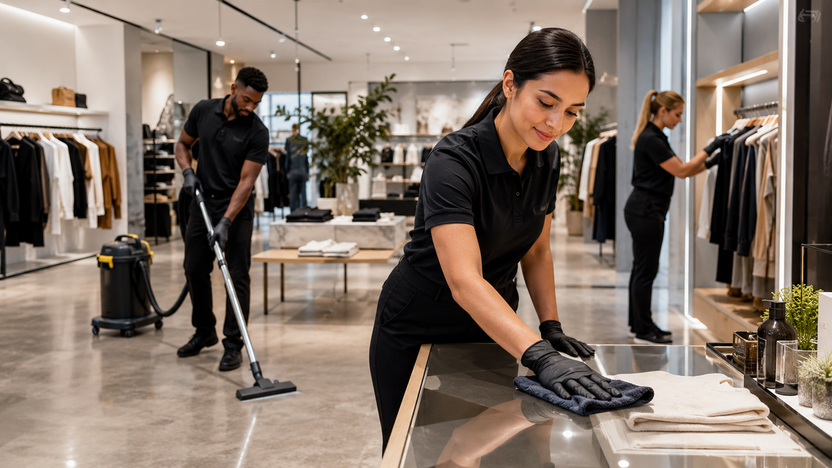 Retail cleaning